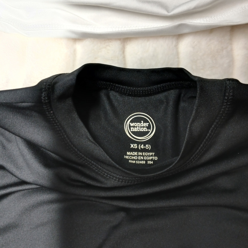 Bundle Of 2 Wonder Nation Girls Rash Guard XS (4-5) NWT - Picture 4 of 9